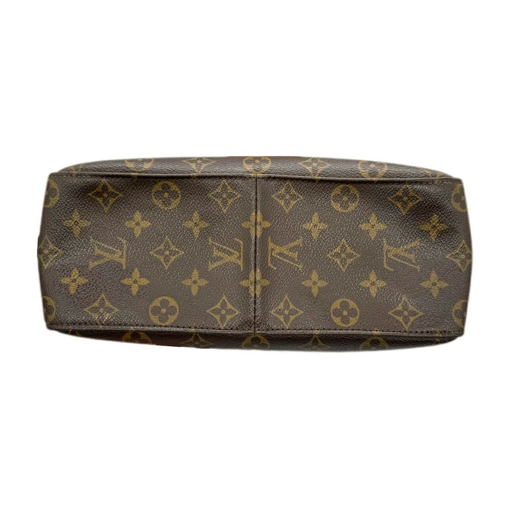 LOUIS VUITTON Looping Monogram Shoulder Bag Handbag Leather Canvas - Picture 4 of 11